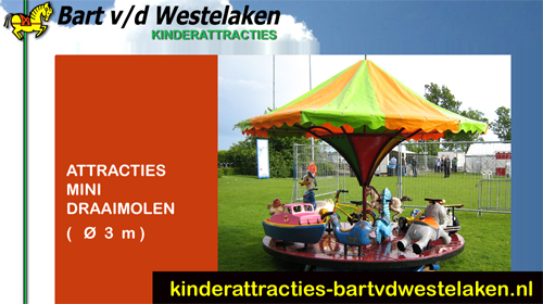 mini draaimolen, attractieverhuur, bijzondere draaimolen, draaimolentje, draaimolen attractieverhuur, kinderattracties