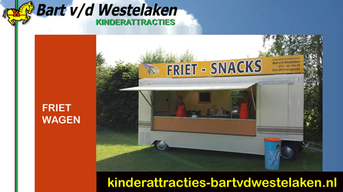 frietkraam, frietkar, frietwagen huren op locatie, traditionele frietkraam, snackwagen, snackwagen verhuur