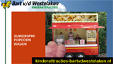 suikerspin-popcorn wagen